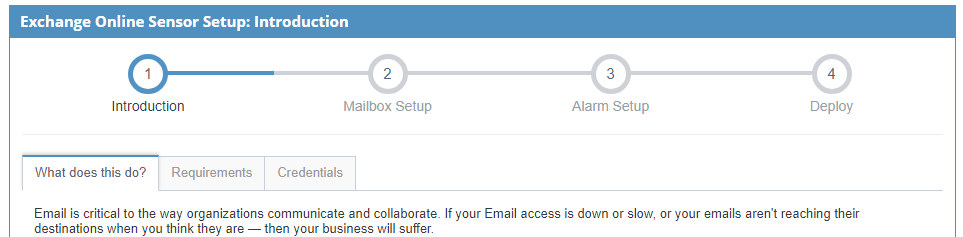 Example Public Sensor Setup Steps