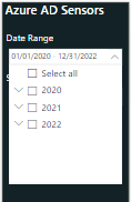 Date Range Options