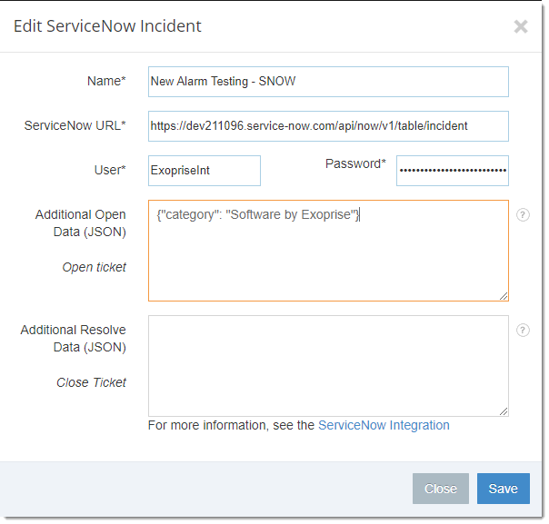 ServiceNow Configuration With Data