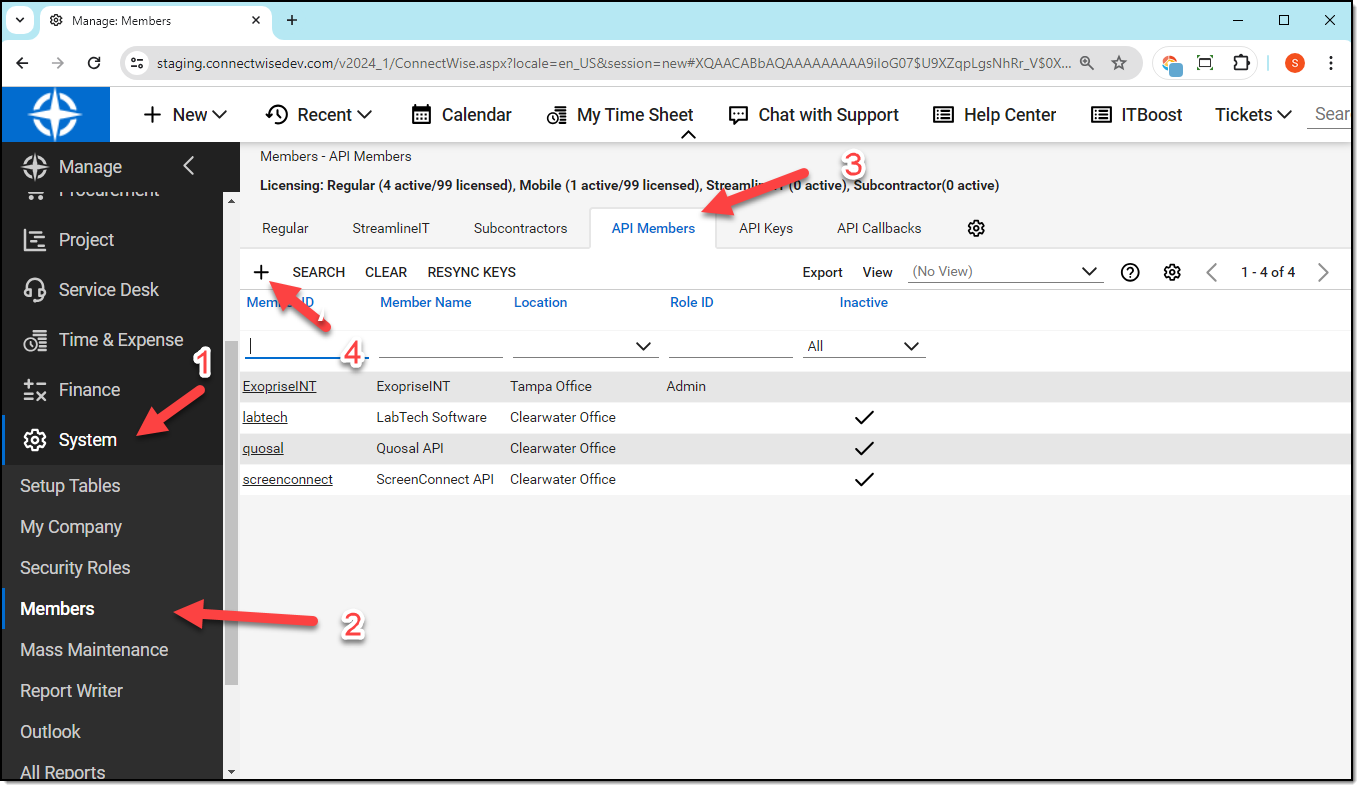 ConnectWise PSA Integration | Exoprise Knowledge Base