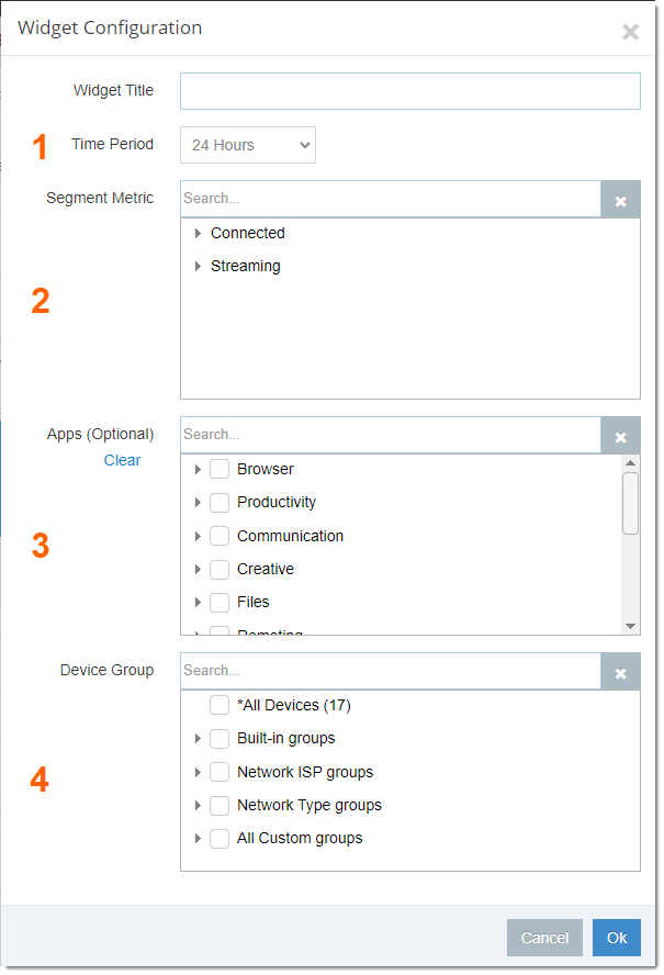 Network Segment Graph Configuration